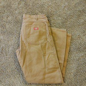 Dickies carpenter jeans 34x32 brown